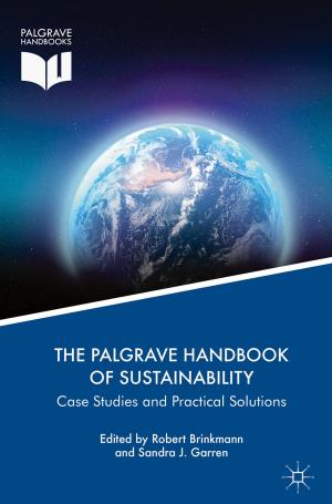 Cover of the book The Palgrave Handbook of Sustainability by Anton Luis Sevilla