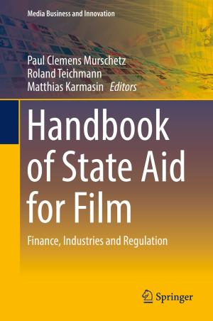 Cover of the book Handbook of State Aid for Film by Antonio Laganà, Gregory A. Parker