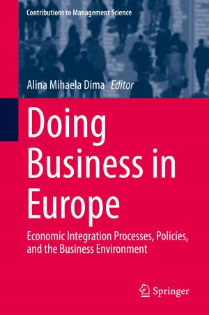 Cover of the book Doing Business in Europe by Xingcun Colin Tong Ph.D