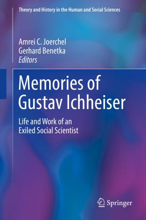 Cover of the book Memories of Gustav Ichheiser by Ashok Agarwal, Luna Samanta, Ricardo P. Bertolla, Damayanthi Durairajanayagam, Paula Intasqui