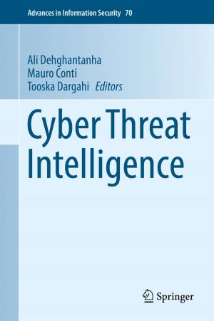 Cover of the book Cyber Threat Intelligence by Stephanie M. Hadaway, Alan W. Brue