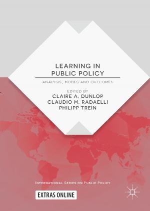 Cover of the book Learning in Public Policy by Amir H. Ashouri, Gianluca Palermo, John Cavazos, Cristina Silvano