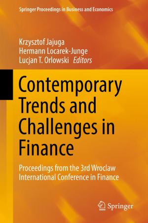 Cover of the book Contemporary Trends and Challenges in Finance by Thomas Jay Lynn