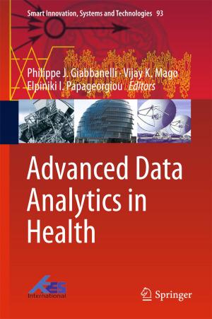 Cover of the book Advanced Data Analytics in Health by Gustave de Beaumont, Alexis de Tocqueville