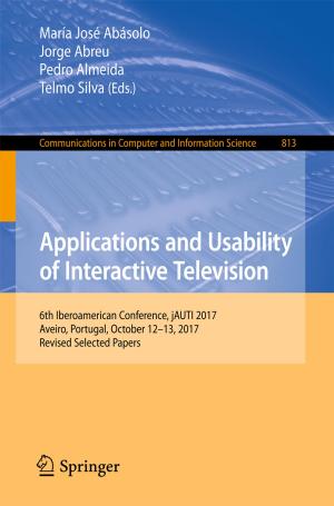 Cover of the book Applications and Usability of Interactive Television by Jannick Schou, Morten Hjelholt