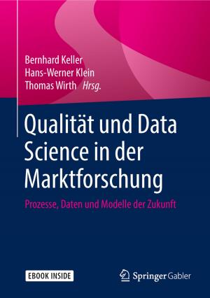 Cover of the book Qualität und Data Science in der Marktforschung by Ulrike Weber, Sophia Gesing