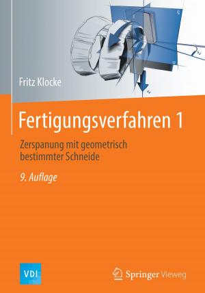 Cover of the book Fertigungsverfahren 1 by Nadja Podbregar, Dieter Lohmann