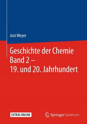 Cover of the book Geschichte der Chemie Band 2 – 19. und 20. Jahrhundert by Heike Kahlert, Fritz Scholz
