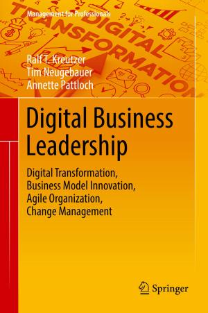 Cover of the book Digital Business Leadership by Michael Unterstein, Günter Matthiessen