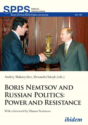 Cover of Boris Nemtsov and Russian Politics
