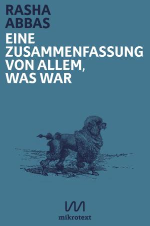 Cover of the book Eine Zusammenfassung von allem, was war by Jan Fischer