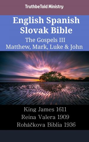 Book cover of English Spanish Slovak Bible - The Gospels III - Matthew, Mark, Luke & John