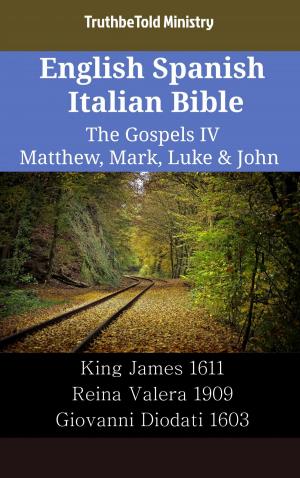 bigCover of the book English Spanish Italian Bible - The Gospels IV - Matthew, Mark, Luke & John by 
