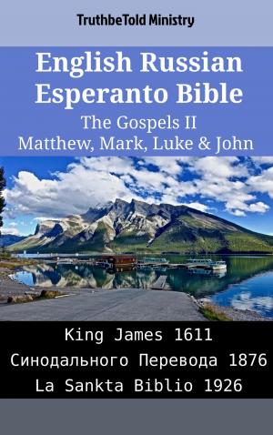 Cover of English Russian Esperanto Bible - The Gospels II - Matthew, Mark, Luke & John