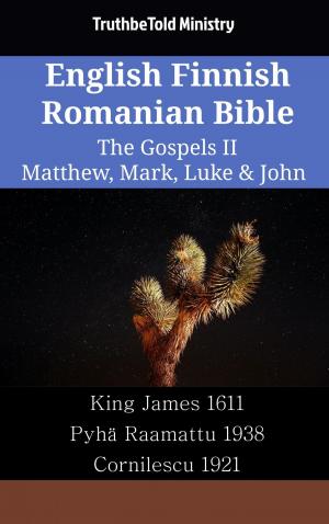 Cover of English Finnish Romanian Bible - The Gospels II - Matthew, Mark, Luke & John