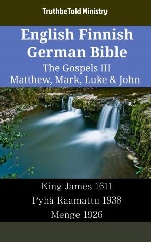 bigCover of the book English Finnish German Bible - The Gospels III - Matthew, Mark, Luke & John by 