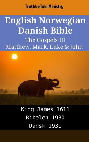 Cover of the book English Norwegian Danish Bible - The Gospels III - Matthew, Mark, Luke & John by TruthBeTold Ministry