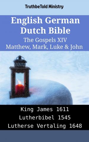 Cover of the book English German Dutch Bible - The Gospels XIV - Matthew, Mark, Luke & John by Ronald Barany, Ezra Barany