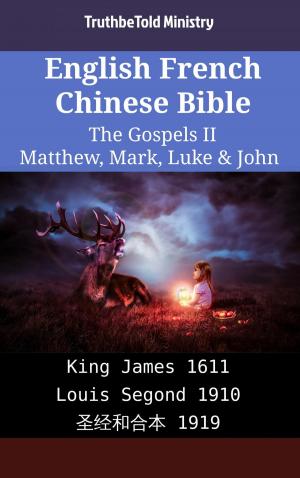 Book cover of English French Chinese Bible - The Gospels II - Matthew, Mark, Luke & John