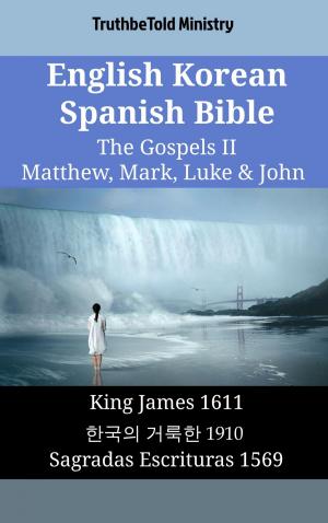 Book cover of English Korean Spanish Bible - The Gospels II - Matthew, Mark, Luke & John