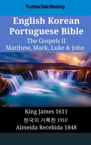 Cover of English Korean Portuguese Bible - The Gospels II - Matthew, Mark, Luke & John