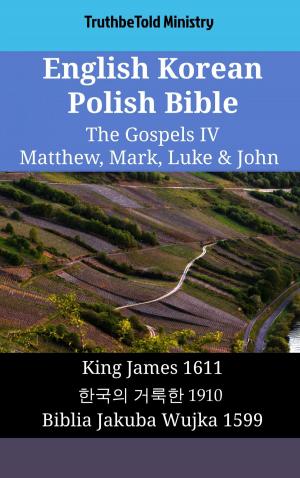 Cover of English Korean Polish Bible - The Gospels IV - Matthew, Mark, Luke & John