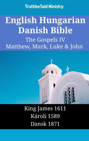 bigCover of the book English Hungarian Danish Bible - The Gospels IV - Matthew, Mark, Luke & John by 