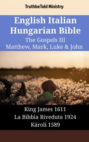Cover of the book English Italian Hungarian Bible - The Gospels III - Matthew, Mark, Luke & John by TruthBeTold Ministry