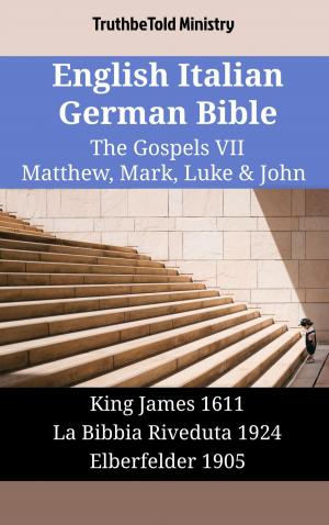 Cover of the book English Italian German Bible - The Gospels VII - Matthew, Mark, Luke & John by TruthBeTold Ministry