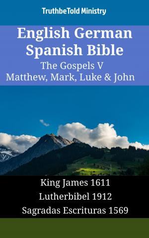 Cover of the book English German Spanish Bible - The Gospels V - Matthew, Mark, Luke & John by Michael Heymel, Christian Möller