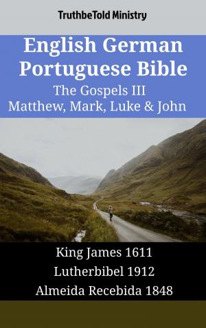 bigCover of the book English German Portuguese Bible - The Gospels III - Matthew, Mark, Luke & John by 