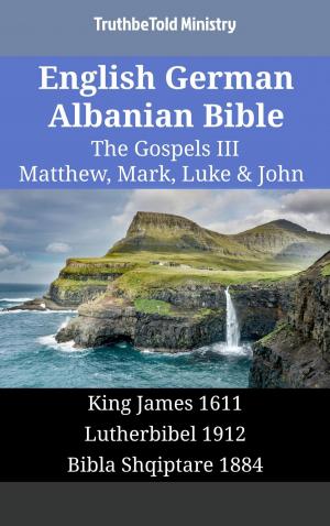 bigCover of the book English German Albanian Bible - The Gospels III - Matthew, Mark, Luke & John by 