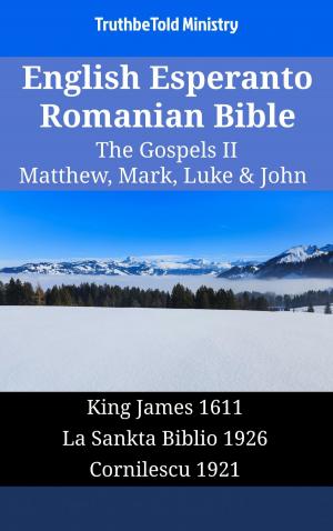 bigCover of the book English Esperanto Romanian Bible - The Gospels II - Matthew, Mark, Luke & John by 