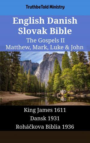 bigCover of the book English Danish Slovak Bible - The Gospels II - Matthew, Mark, Luke & John by 