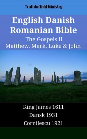 bigCover of the book English Danish Romanian Bible - The Gospels II - Matthew, Mark, Luke & John by 