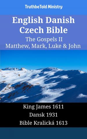 Cover of the book English Danish Czech Bible - The Gospels II - Matthew, Mark, Luke & John by 