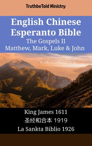 Book cover of English Chinese Esperanto Bible - The Gospels II - Matthew, Mark, Luke & John