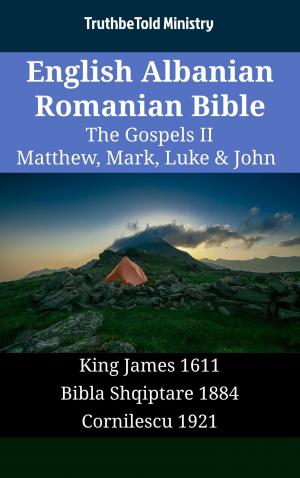 bigCover of the book English Albanian Romanian Bible - The Gospels II - Matthew, Mark, Luke & John by 