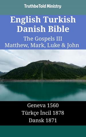 Cover of the book English Turkish Danish Bible - The Gospels III - Matthew, Mark, Luke & John by TruthBeTold Ministry