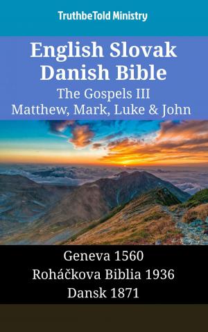 Cover of the book English Slovak Danish Bible - The Gospels III - Matthew, Mark, Luke & John by TruthBeTold Ministry