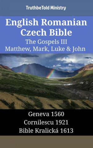 Cover of the book English Romanian Czech Bible - The Gospels III - Matthew, Mark, Luke & John by TruthBeTold Ministry