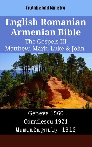 Cover of the book English Romanian Armenian Bible - The Gospels III - Matthew, Mark, Luke & John by The Holy Bible - Jesus Christ