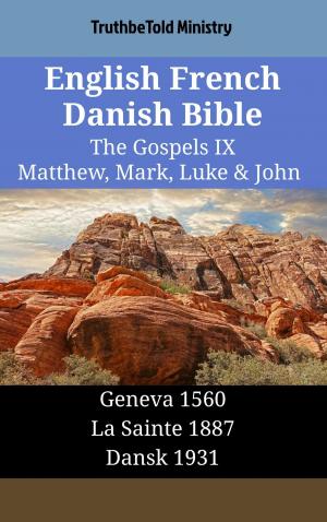 Cover of the book English French Danish Bible - The Gospels IX - Matthew, Mark, Luke & John by TruthBeTold Ministry