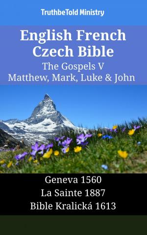 Cover of the book English French Czech Bible - The Gospels V - Matthew, Mark, Luke & John by TruthBeTold Ministry, Noah Webster