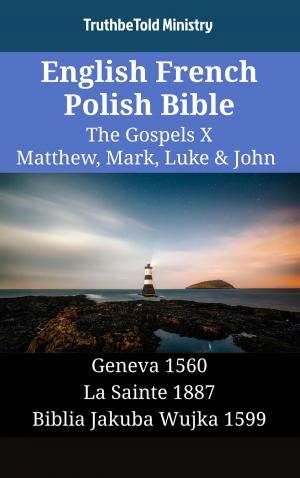 Book cover of English French Polish Bible - The Gospels X - Matthew, Mark, Luke & John