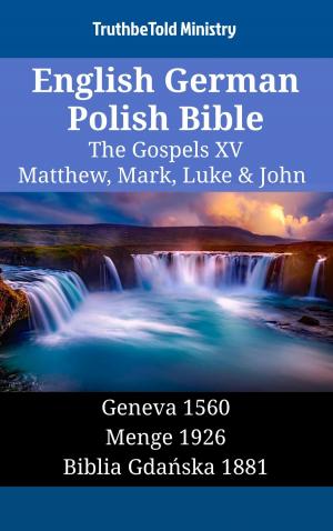 Cover of English German Polish Bible - The Gospels XV - Matthew, Mark, Luke & John