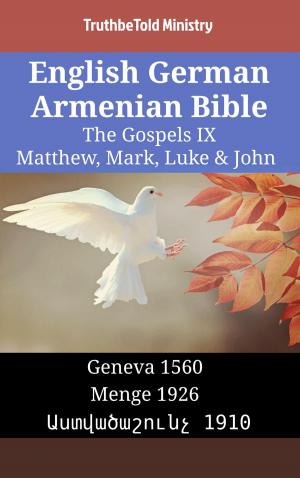 Cover of English German Armenian Bible - The Gospels IX - Matthew, Mark, Luke & John