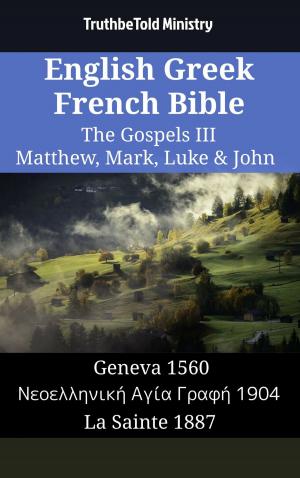 Book cover of English Greek French Bible - The Gospels III - Matthew, Mark, Luke & John