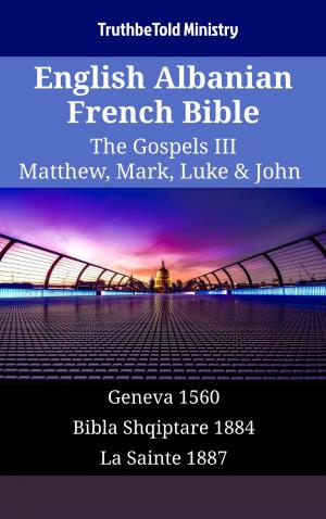 Cover of the book English Albanian French Bible - The Gospels III - Matthew, Mark, Luke & John by Dr David L Cook
