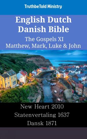Cover of the book English Dutch Danish Bible - The Gospels XI - Matthew, Mark, Luke & John by Martin Dreyer